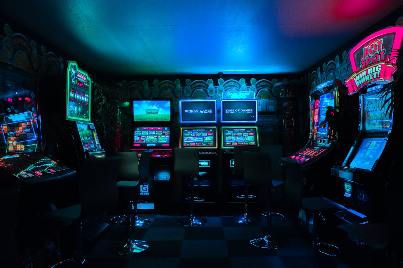 Arcade game floor